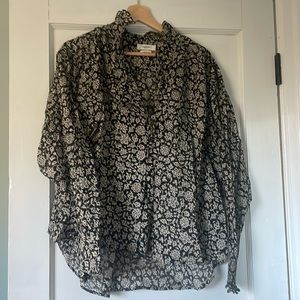 Isabel Marant Etoile Maria Ruffled Blouse